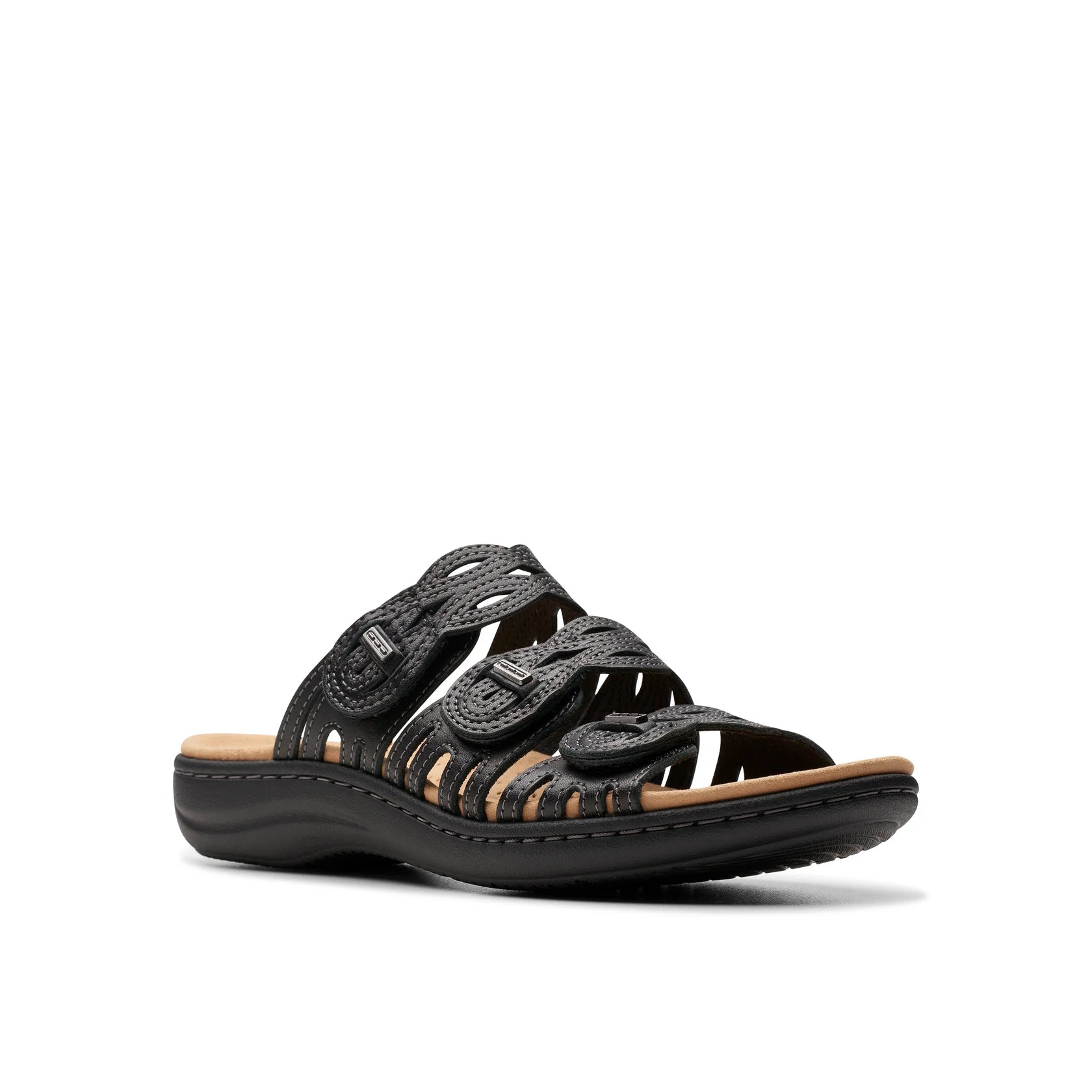 Classic Flat Shoes Clarks Laurieann Ruby Black 77345