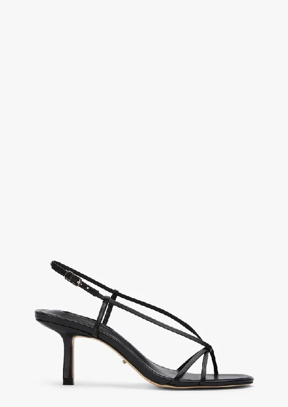 Women’s Leather Sandals Cosmo Black Nappa