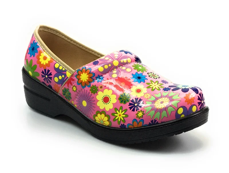 Waterproof Snow Boots DANNIS2406 - FUCHSIA NURSING SHOE