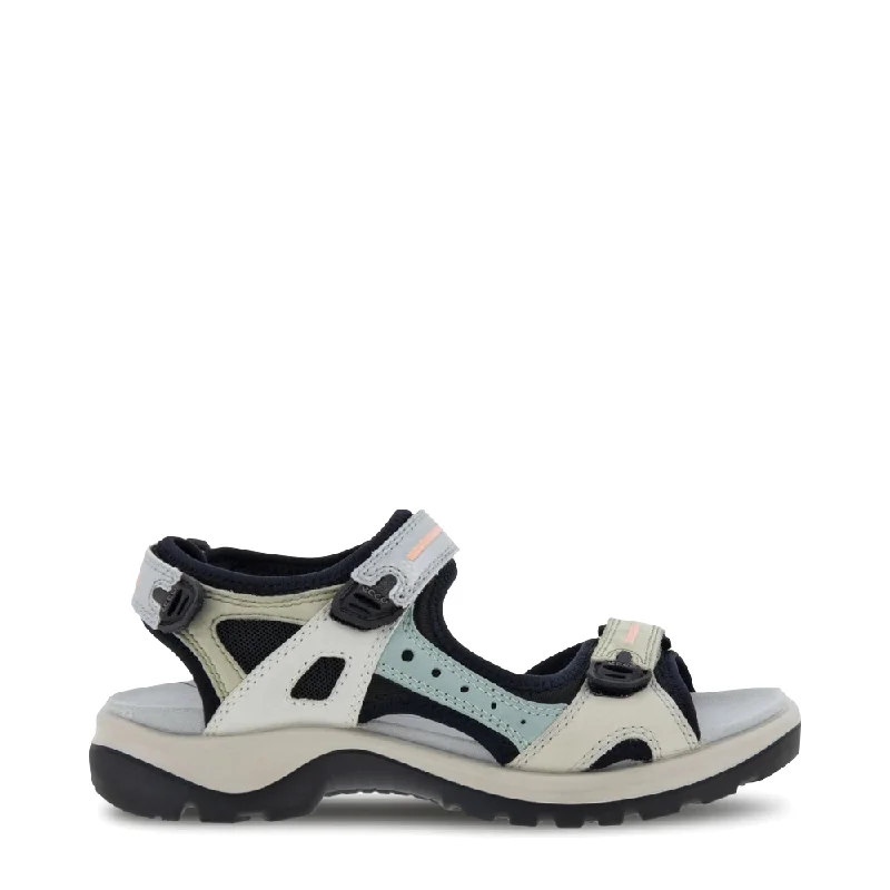 Women’s Wedding Shoes Ecco Women's Off Road Yucatan Anniversary Edition Sandal in Multicolor Sage