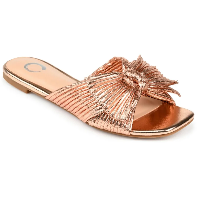 Fashionable Hiking Shoes Journee Collection Womens Serlina Metallic Square Toe Slide Sandals Fashionable Hiking Shoes Journee Collection Womens Serlina Metallic Square Toe Slide Sandals