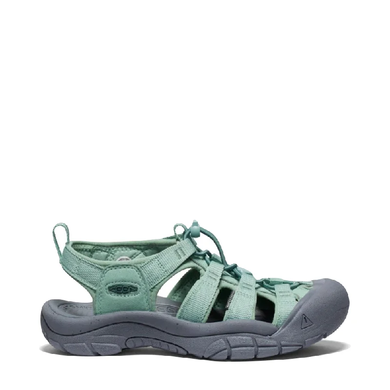 Women’s Running Shoes KEEN Women's Newport H2 Waterproof Sandal in Granite Green