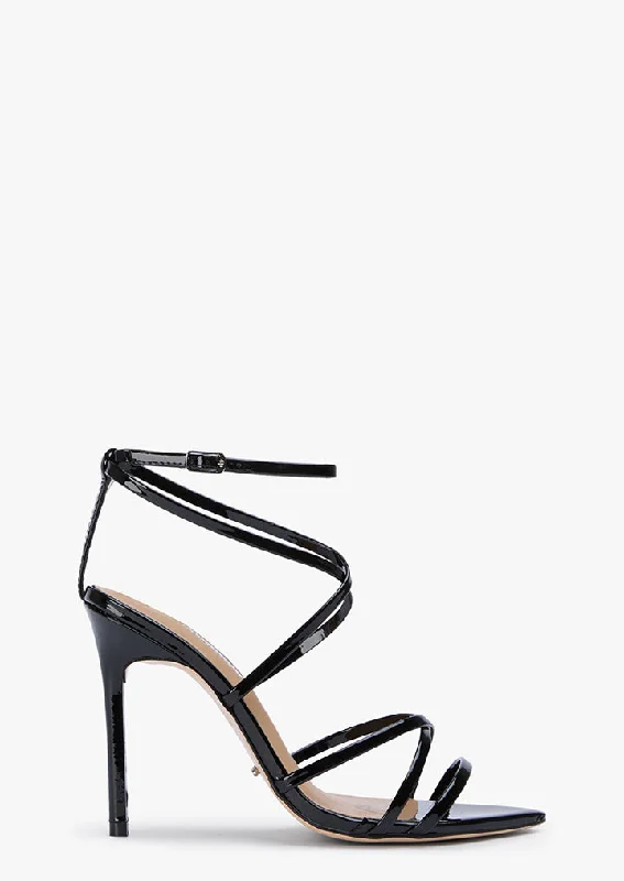 Stylish Boots For Work Marcy Black Patent