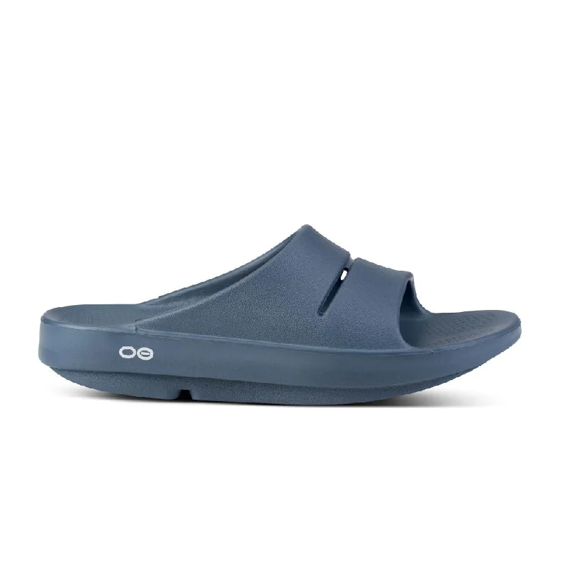 Women’s Running Sneakers 'OOFOS' Women's OOahh Slide - Moroccan Blue