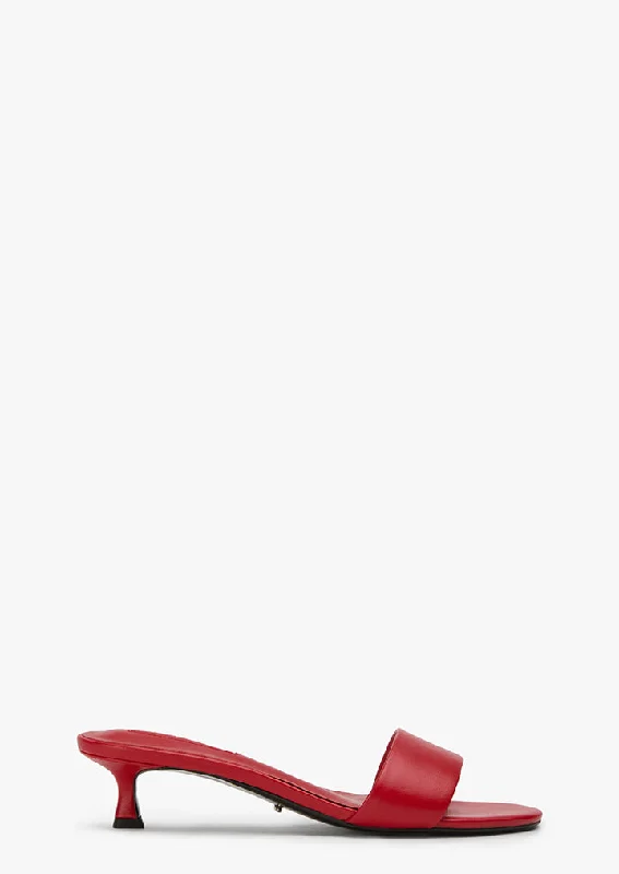Cozy Winter Shoes Penny Ruby Nappa