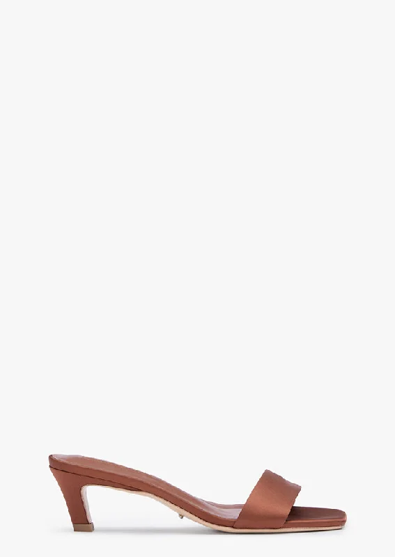 Women’s Wedge Shoes Taylor Rust Satin