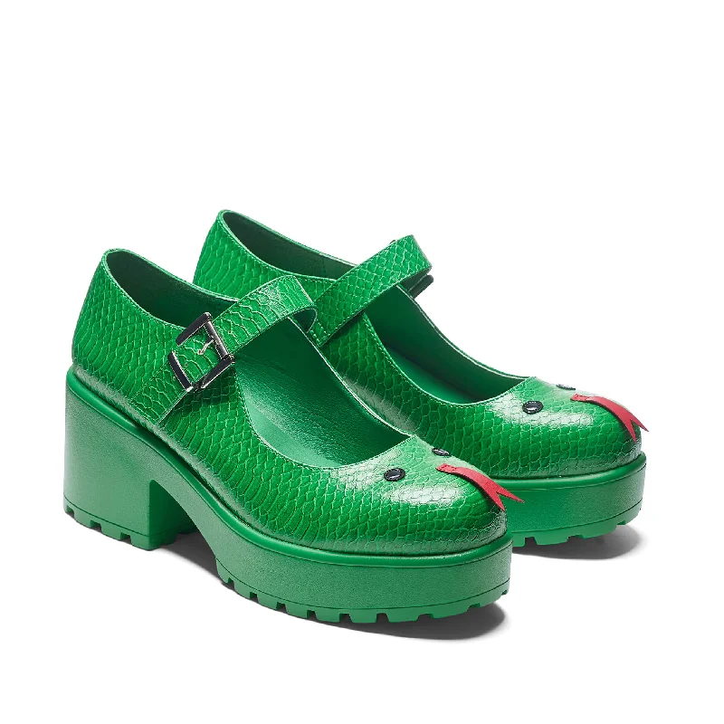 Waterproof Sports Shoes Tira Mary Janes Shoes 'Sassy Snake Edition'