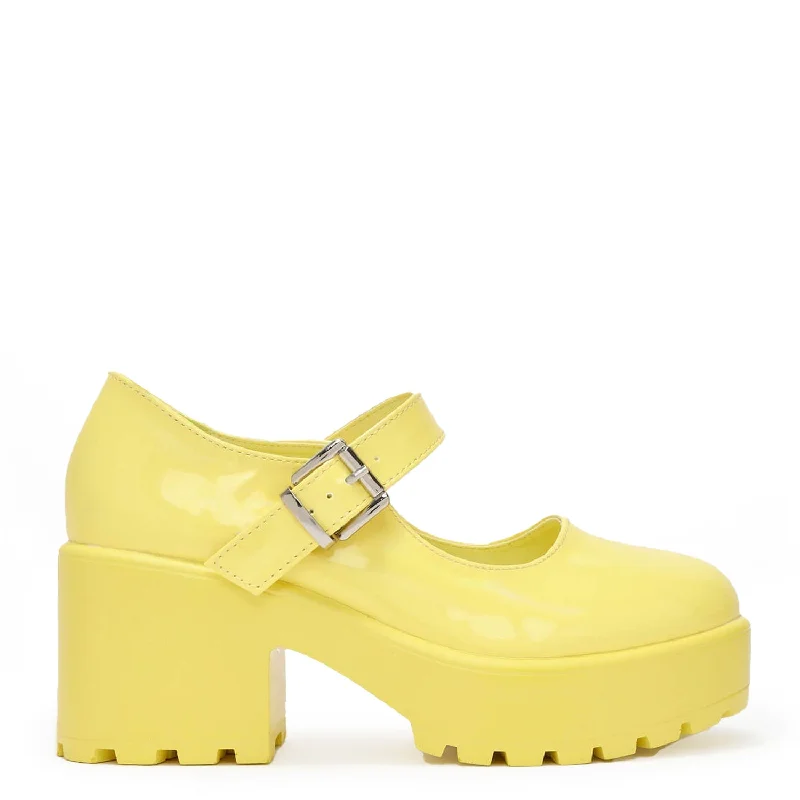 Outdoor Work Boots Tira Mary Jane Shoes 'Sunshine Yellow Edition'