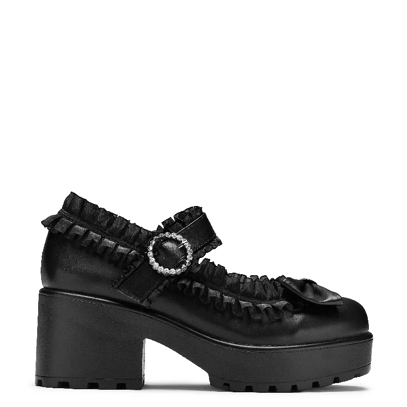 Tira Ruffle Mary Janes ‘ Dark Delights Edition’