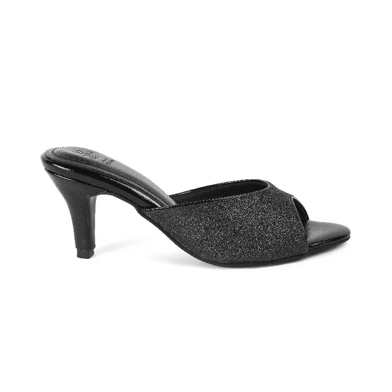 Women’s Winter Shoes Tresmode Pari Black Women's Dress Heel Sandals