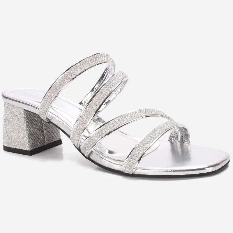 Stylish Flats For Women Women "DANIKA" Strappy Block Heel Sandals