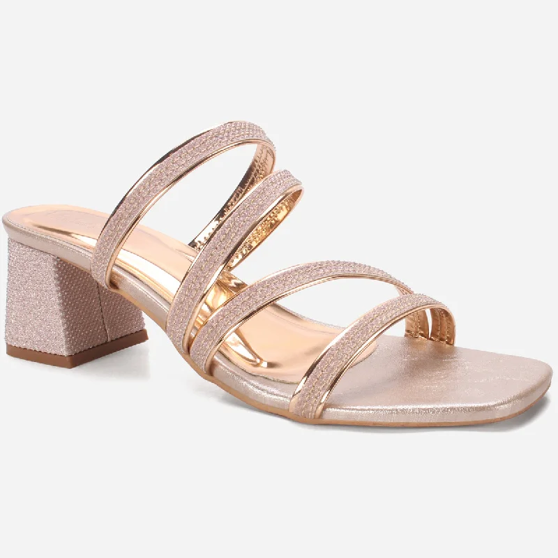 Women’s Shoes Sale Women "DANIKA" Strappy Block Heel Sandals