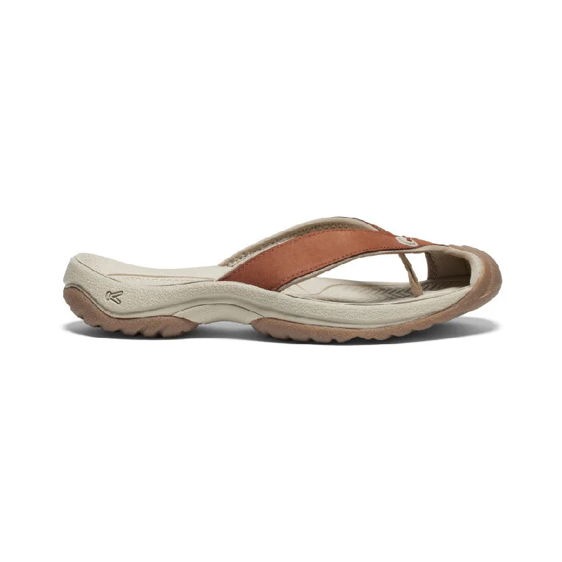 Women’s Athletic Shoes Women's Waimea Leather Flip-Flop  |  Sorrel Horse/Plaza Taupe