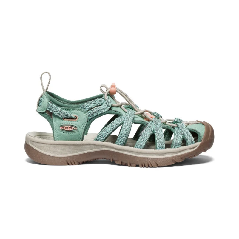 Women’s Work Shoes Women's Whisper  |  Granite Green/Peach Parfait