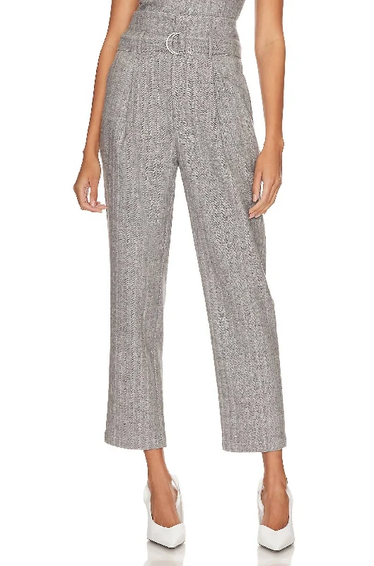 Women's Formal Pants Paola Pant In Heather Grey