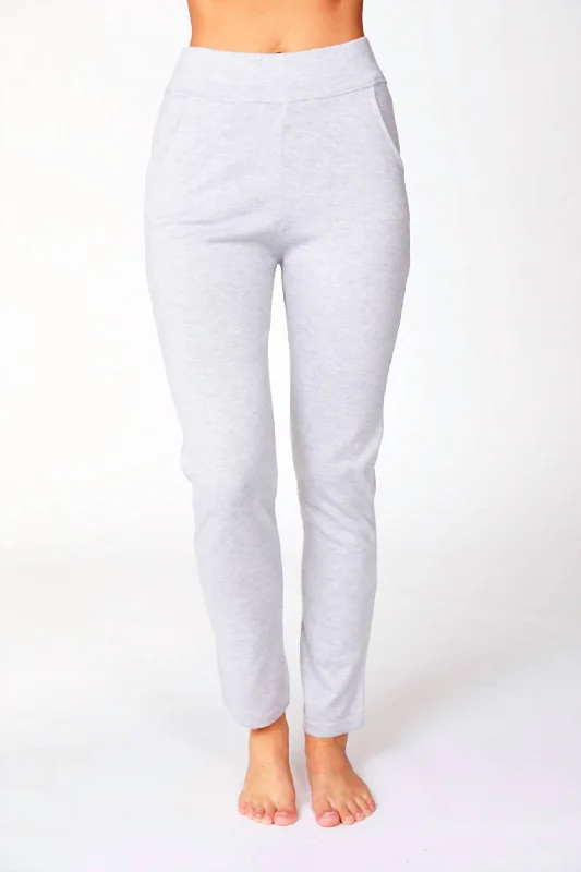 Plus Size Maternity Clothing Pocket Pant In Frost