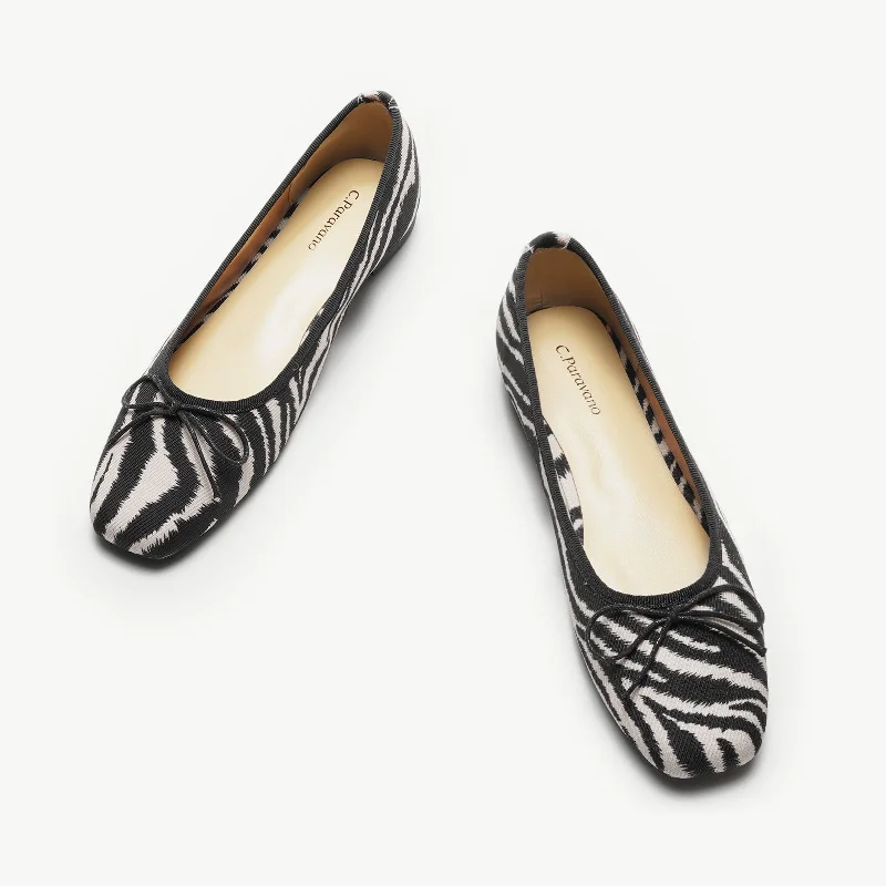 Light Running Shoes Canvas Ballet Flats (Elena)