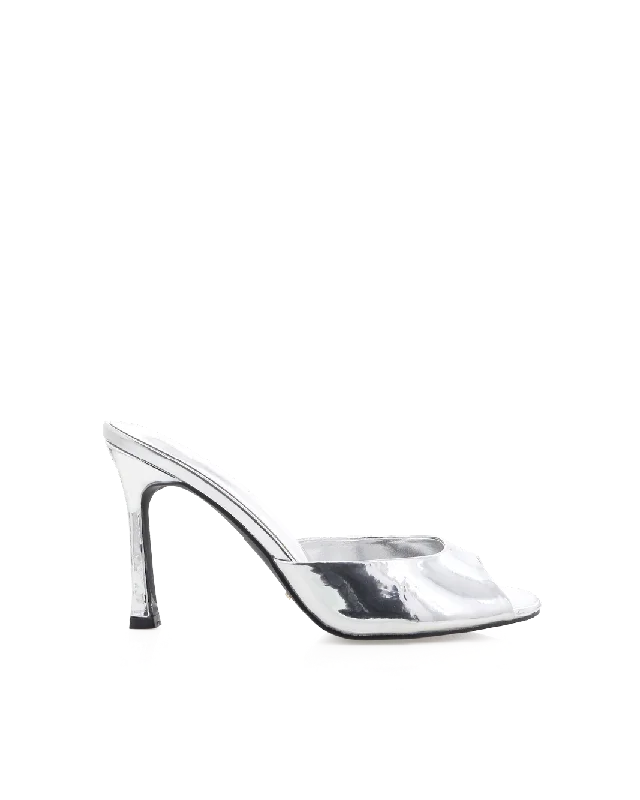 Trendy Formal Shoes ARNI - SILVER CHROME