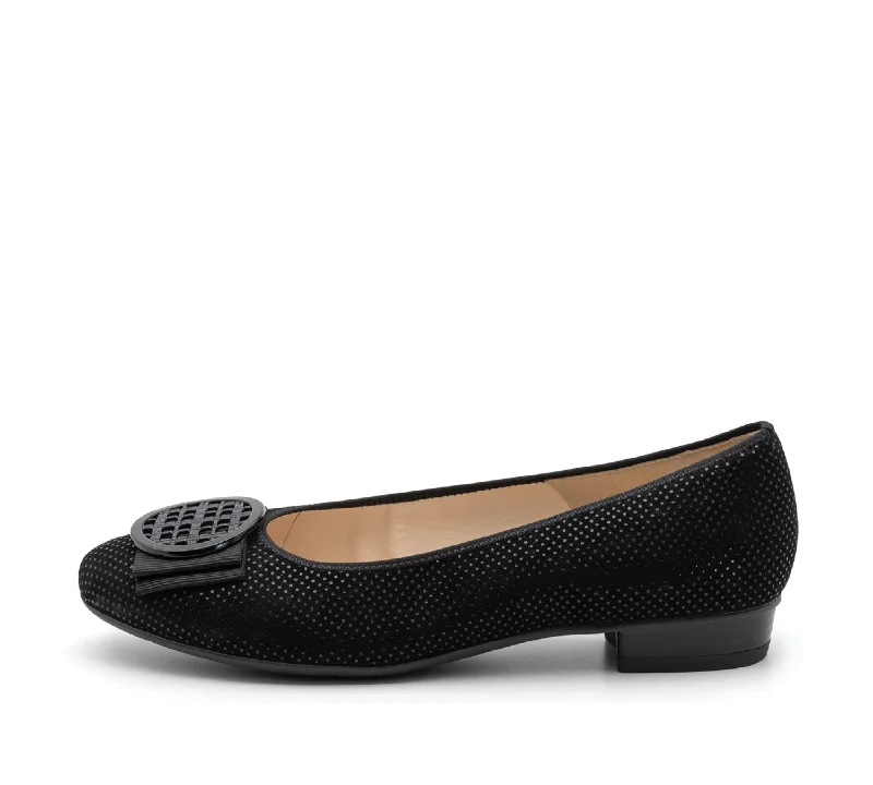 Casual Winter Shoes Bambi Women's Ornament Ballet Flat
