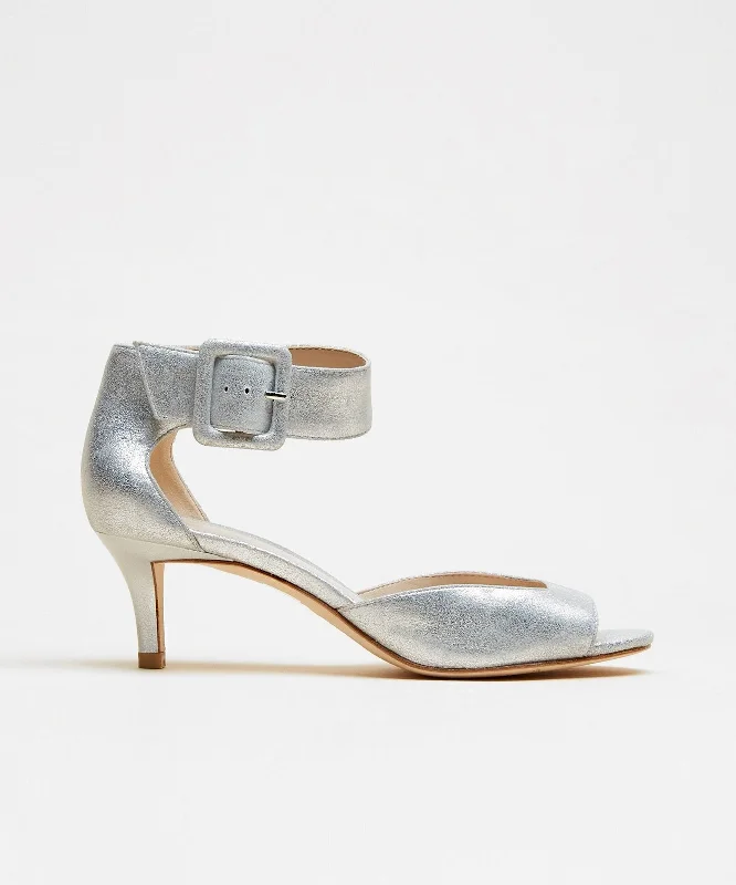 Cozy Winter Shoes Berlin Low Heel - Silver