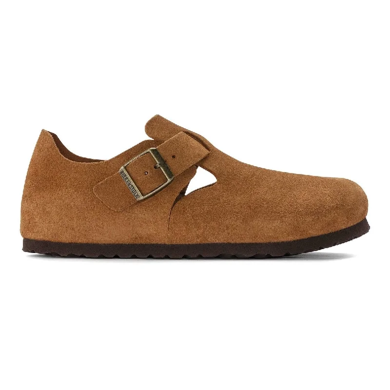 Best Running Footwear Birkenstock Women's London Mink Suede