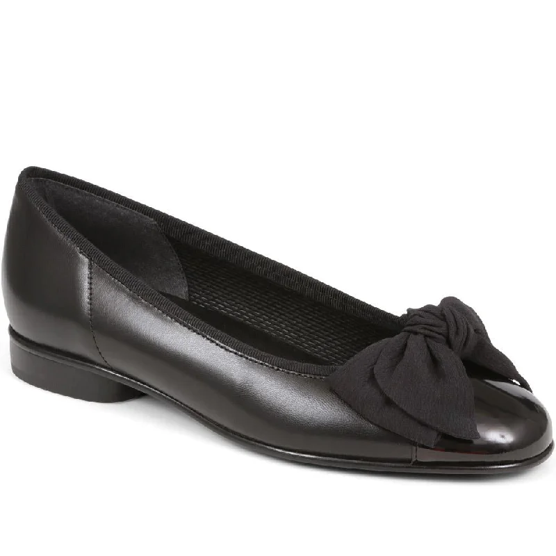 Sporty Snow Boots Bow Detail Ballet Pumps - GAB38500 / 324 167