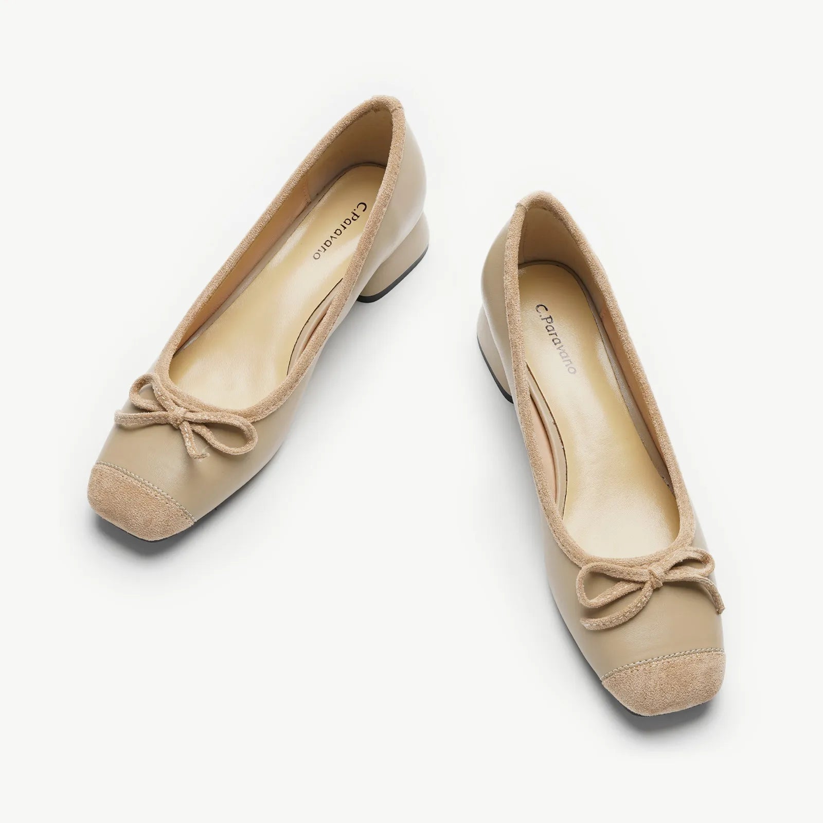 Luxury Sneakers For Sale Ballet Block Heel (Nina)