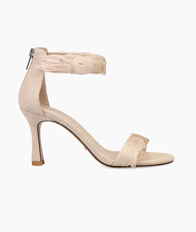 Stylish Sneakers For Hiking Breece Mid Heel - Beige