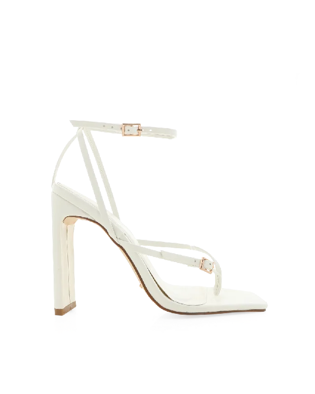 Elegant Wedding Shoes BRIA - WHITE