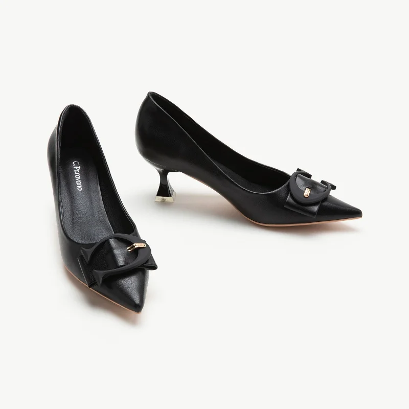 Designer Sneakers For Sale C Buckle Pumps (Olivia)