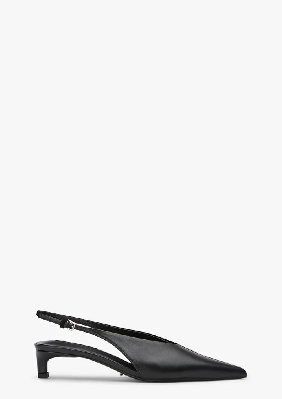 Comfortable Hiking Sandals Calli Black Nappa/Black Suede