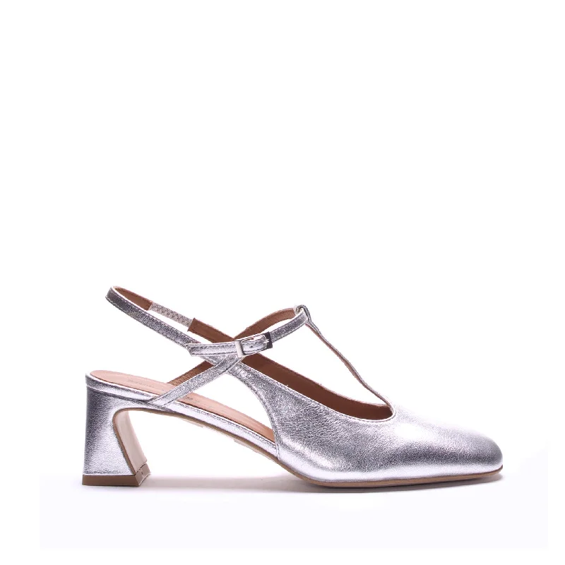 Laminated Leather Silver