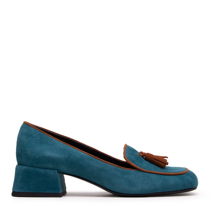 Comfortable Loafers For Women LUIGI XV BLOCK HEEL