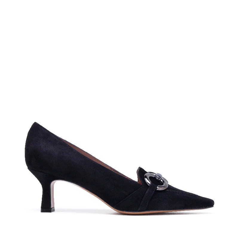 black suede