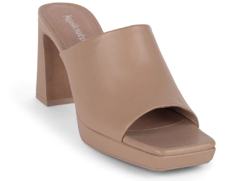 Comfortable Slippers For Home Jeffrey Campbell: Caviar in Nude
