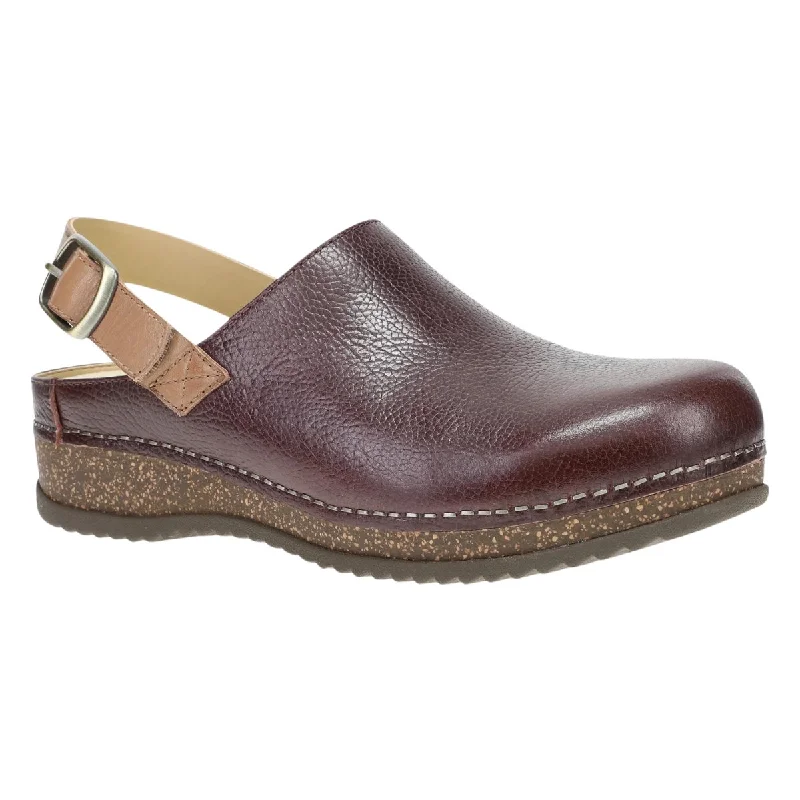 Classic Flat Shoes Dansko Women's Merrin Cordovan Milled Mule