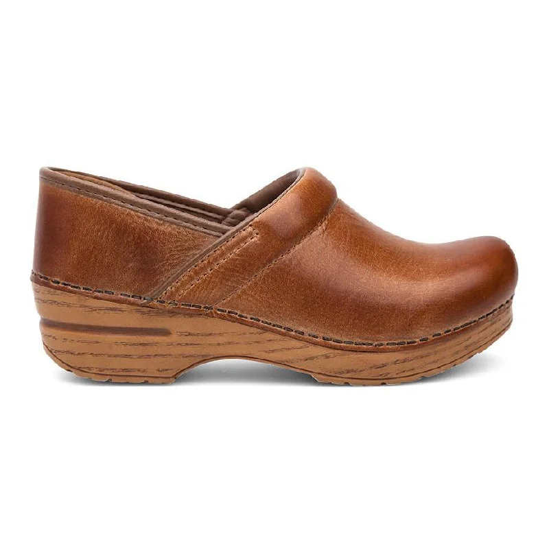 Stylish Platform Boots Dansko Women's Professional Honey Distressed