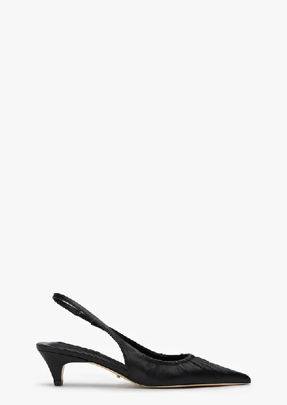 Luxury Leather Sneakers Davis Black Nappa