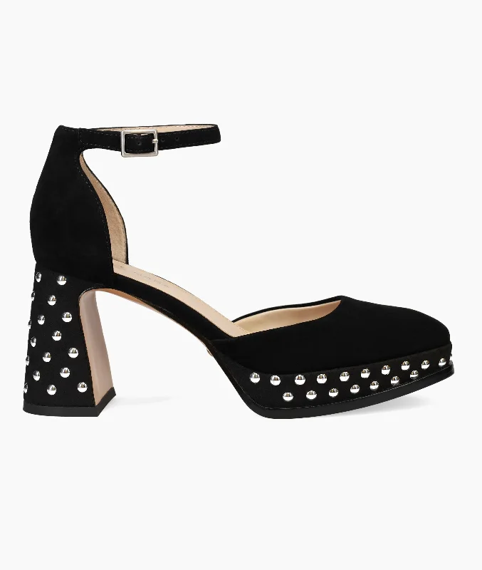 Best Sneakers For Work Dietta Platform - Black