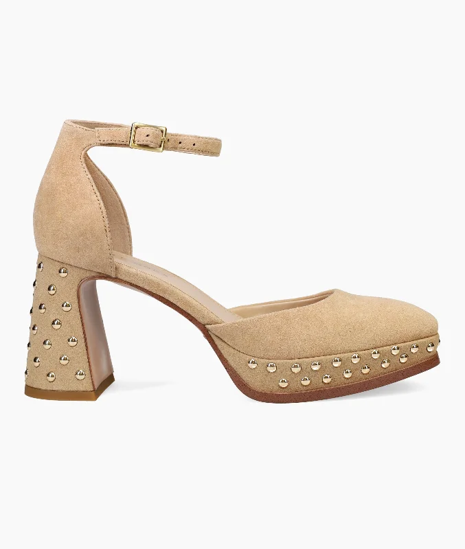 Trendy Formal Shoes Dietta Platform - Latte