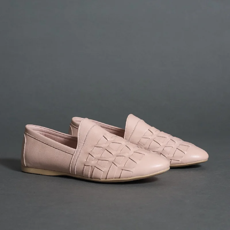 Comfortable Lace-Up Boots E400 Pink