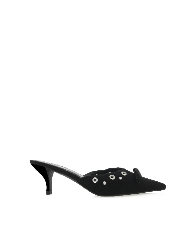 Stylish Boots For Work ELIO - BLACK SUEDE
