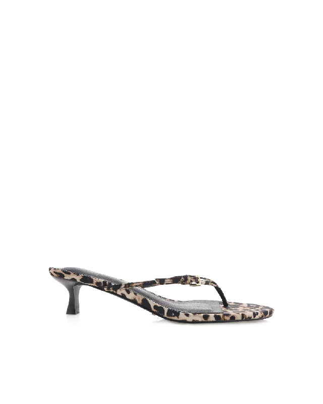 High Quality Sneakers ELOUISE - LEOPARD SATIN