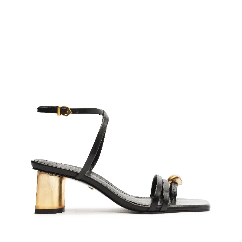 Cozy Winter Shoes Elysa Atanado Leather Sandal