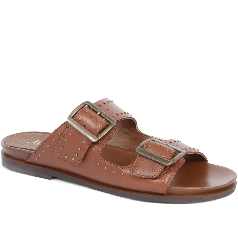High Fashion Sneakers Eugenia Double Buckle Mules - EUGENIA / 323 391