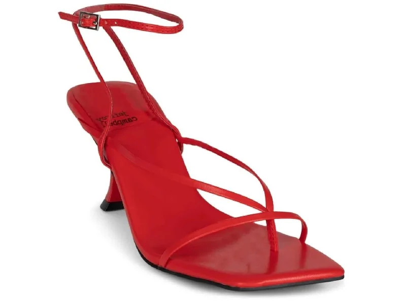 Comfortable Hiking Sandals Jeffrey Campbell: Fluxx in Red
