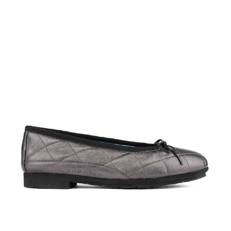Comfortable Flip Flops GENOA GRAPHITE NAPPA