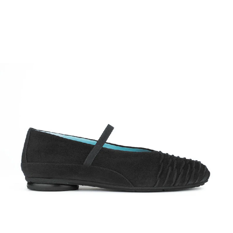 Luxury Running Shoes GEORGIA BLACK SUEDE