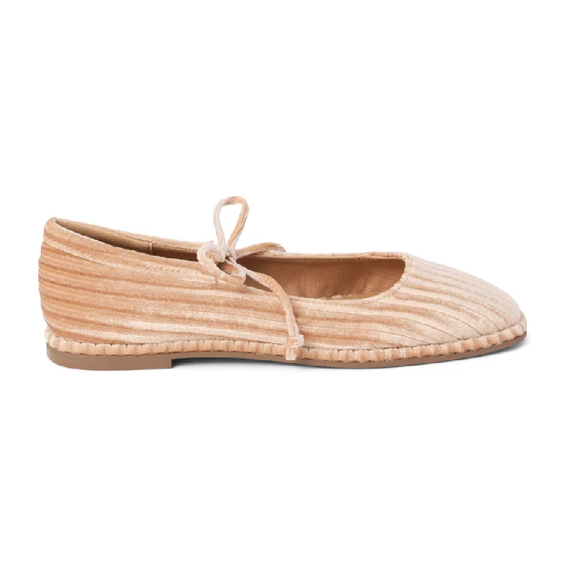 Gerry Embossed Ballet Flats