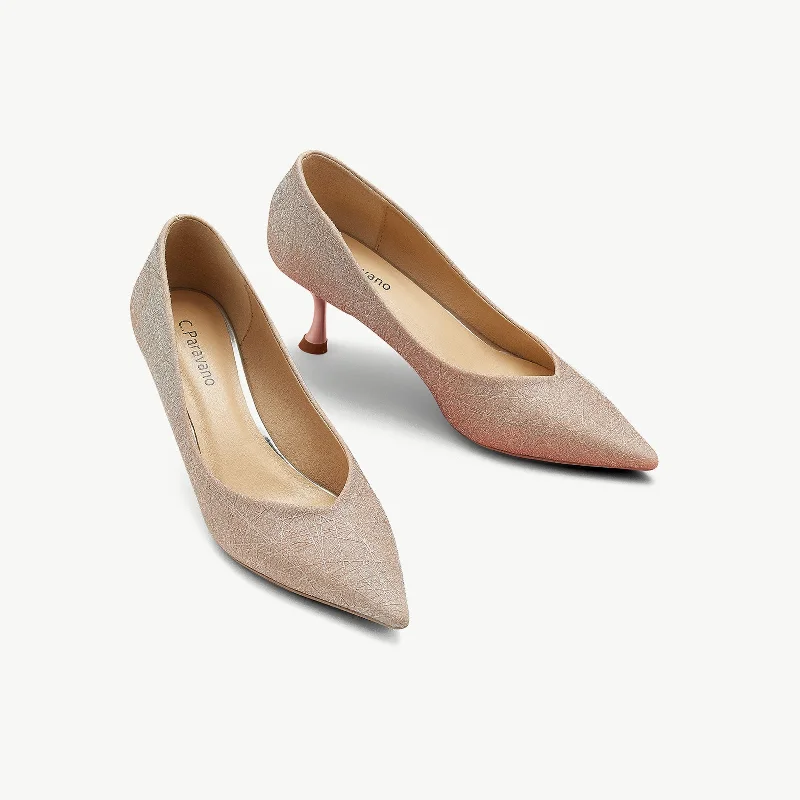 Outdoor Athletic Shoes Color Gradient Pumps (Anna)